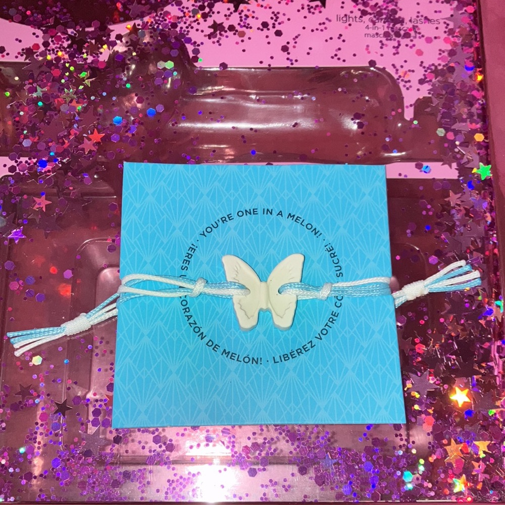 🦋 Scentsy Blue Agave & Melon Scented Bracelet - Butterfly 🦋